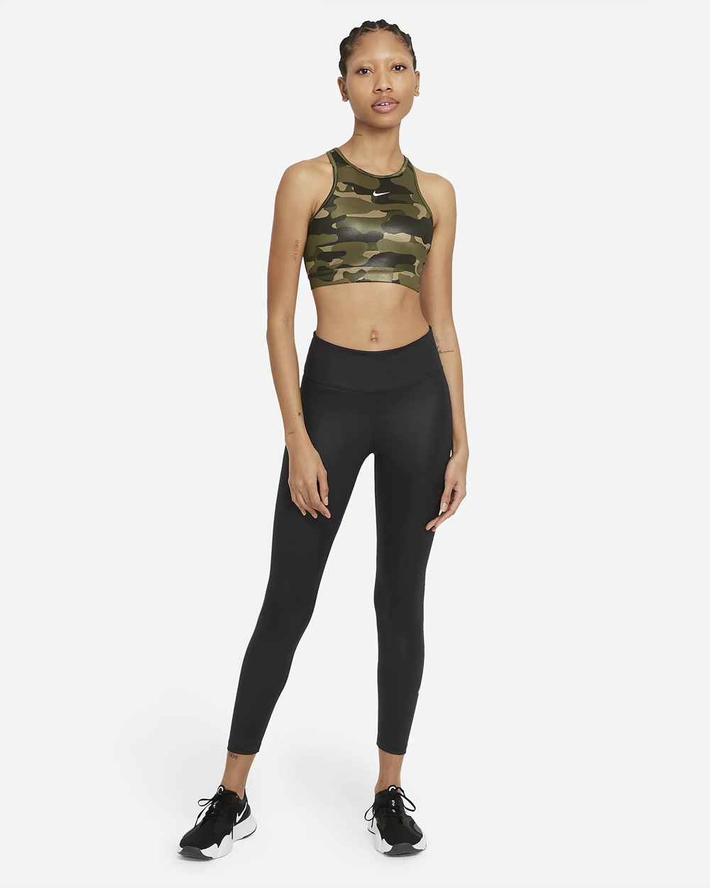 Nike camo sports bra