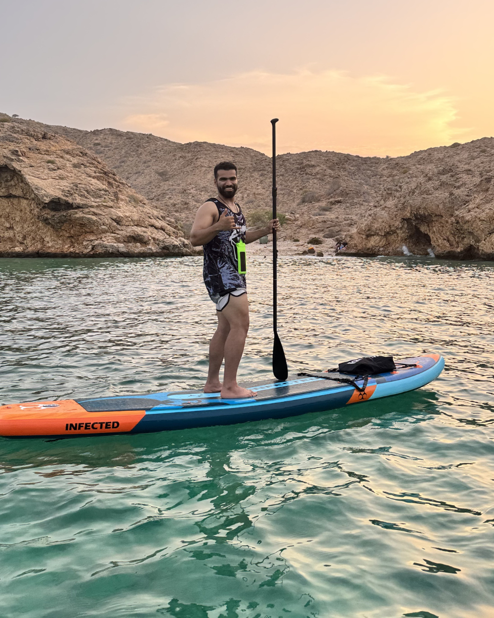 Infected Stand Up Paddle Bord - SUP inflatable 350-94-15 cm